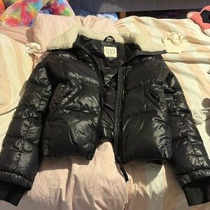 S13 womans winter coat black